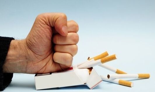prestanak pušenja radi sprječavanja bolova u zglobovima prstiju